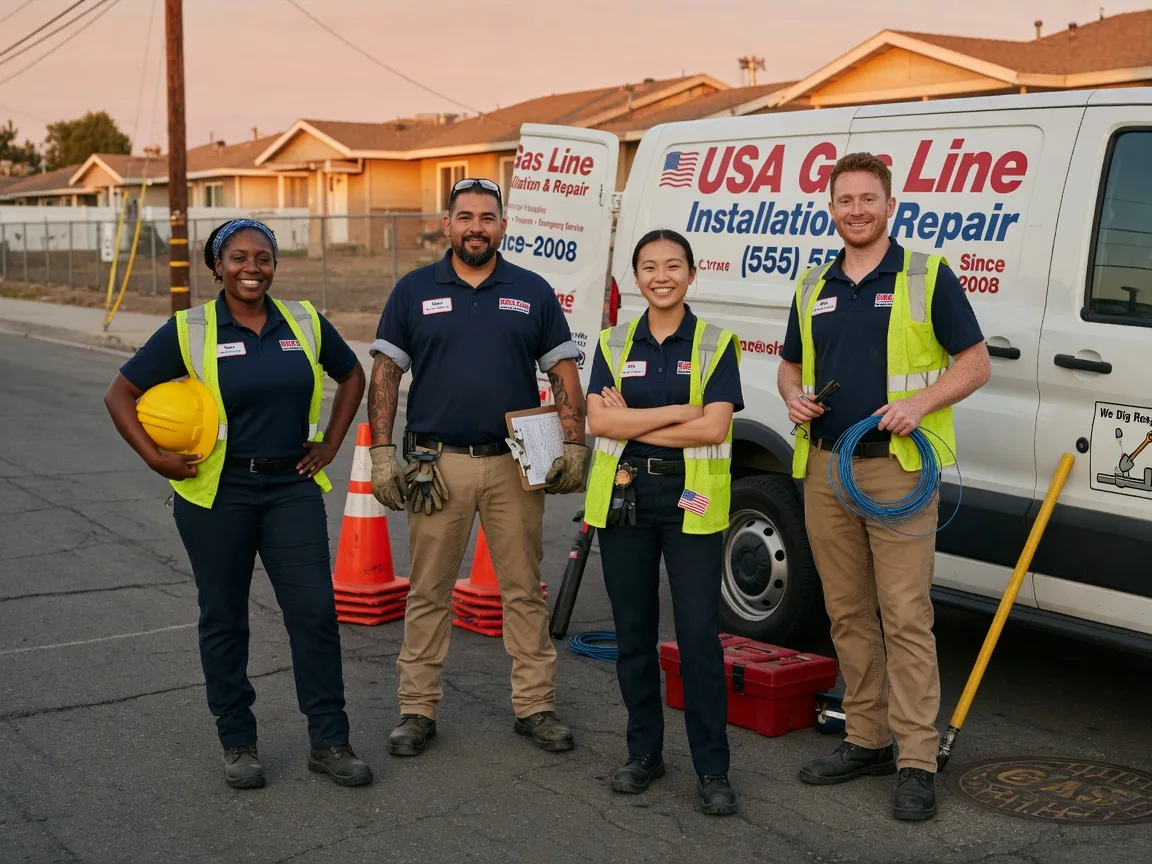 Gas Line Installation company in Feesburg, OH